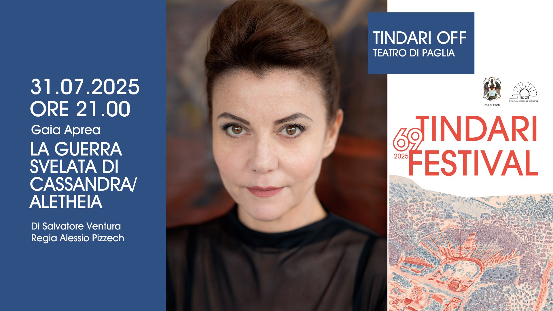 Tindari Fest 2025: La guerra svelata di Cassandra