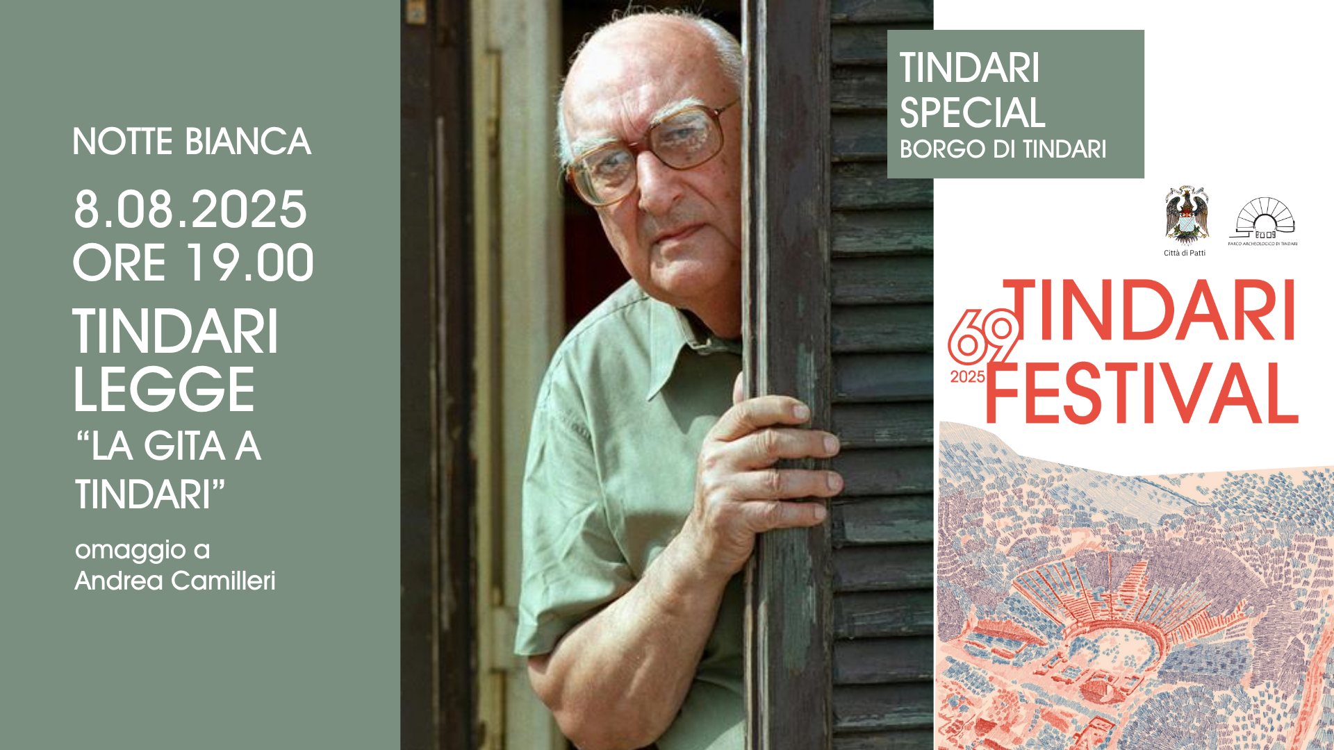 Tindari Festival  2025:  Tindari Legge Camilleri