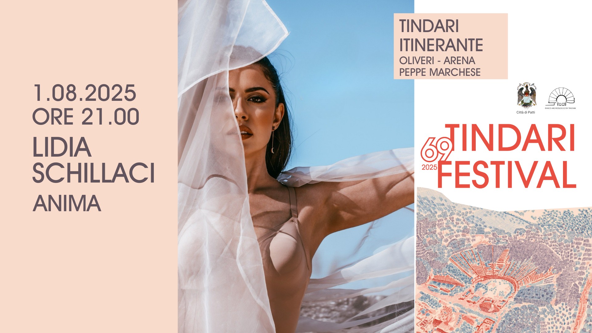 Tindari Festival 2025 Itinerante: Lidia Schillaci Anima
