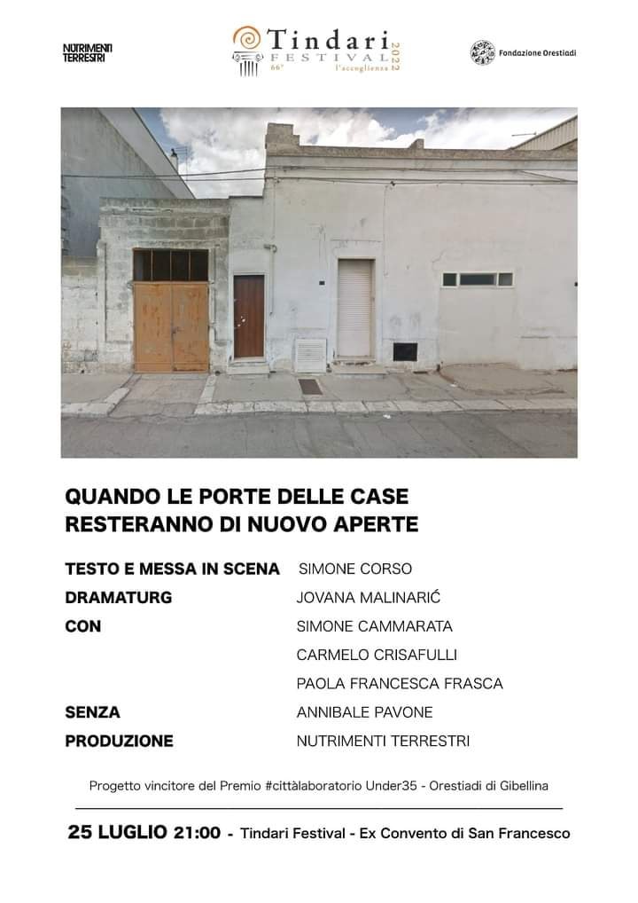 Quando le porte delle case resteranno aperte